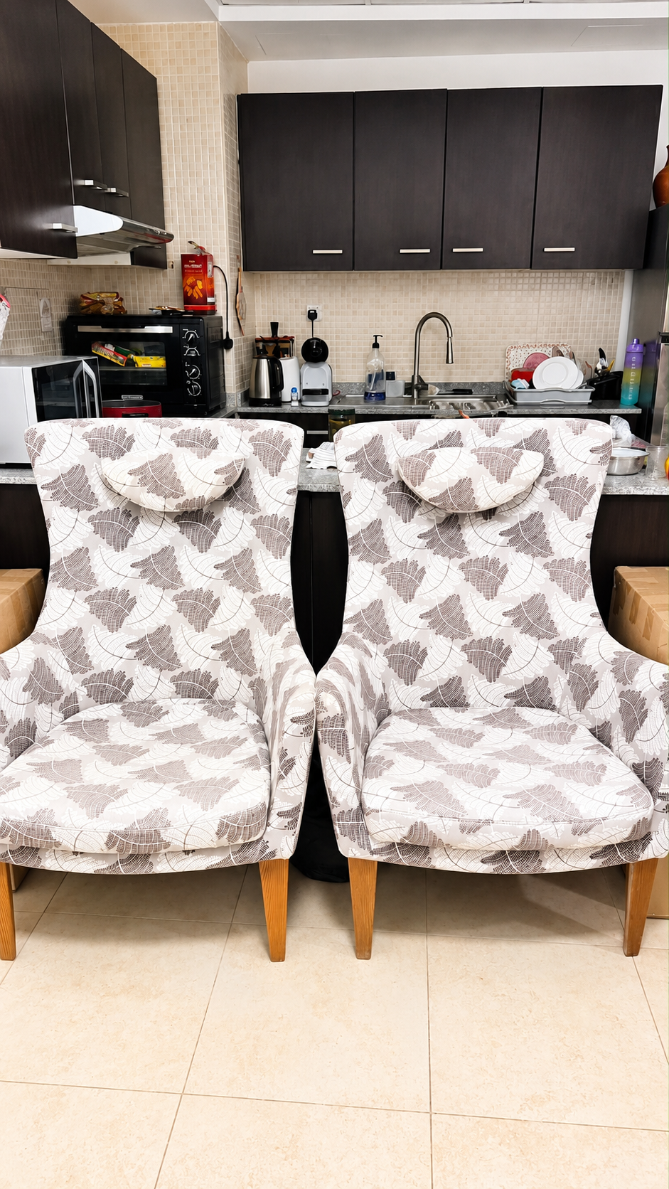 Patterned Accent Chairs
