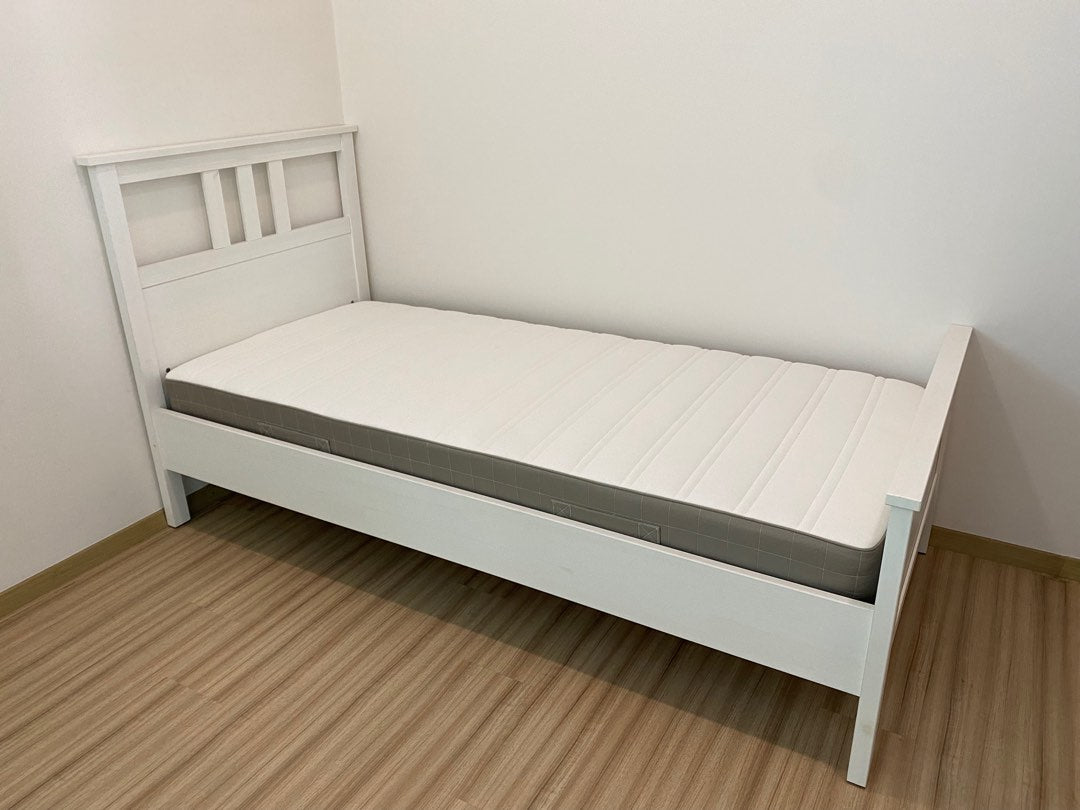 Ikea hemnes single bed and mattress – Ready My Space
