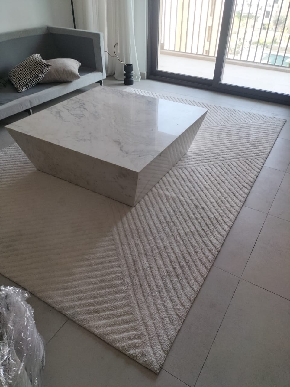 Marina home marble coffee table for sale