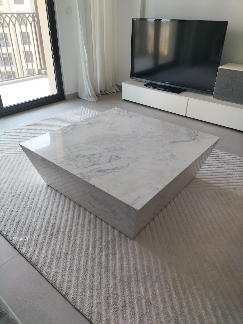Marina home marble coffee table for sale
