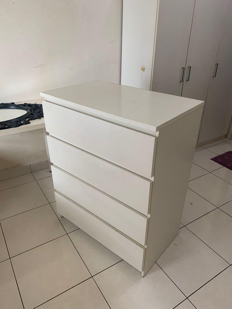 IKEA malm chest of 4 drawer