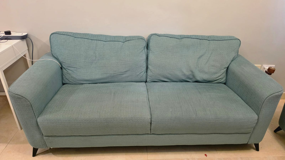 2-Seater Fabric Sofa – Teal
