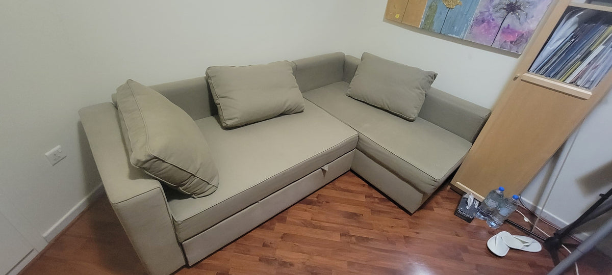 L shape sofa bed
