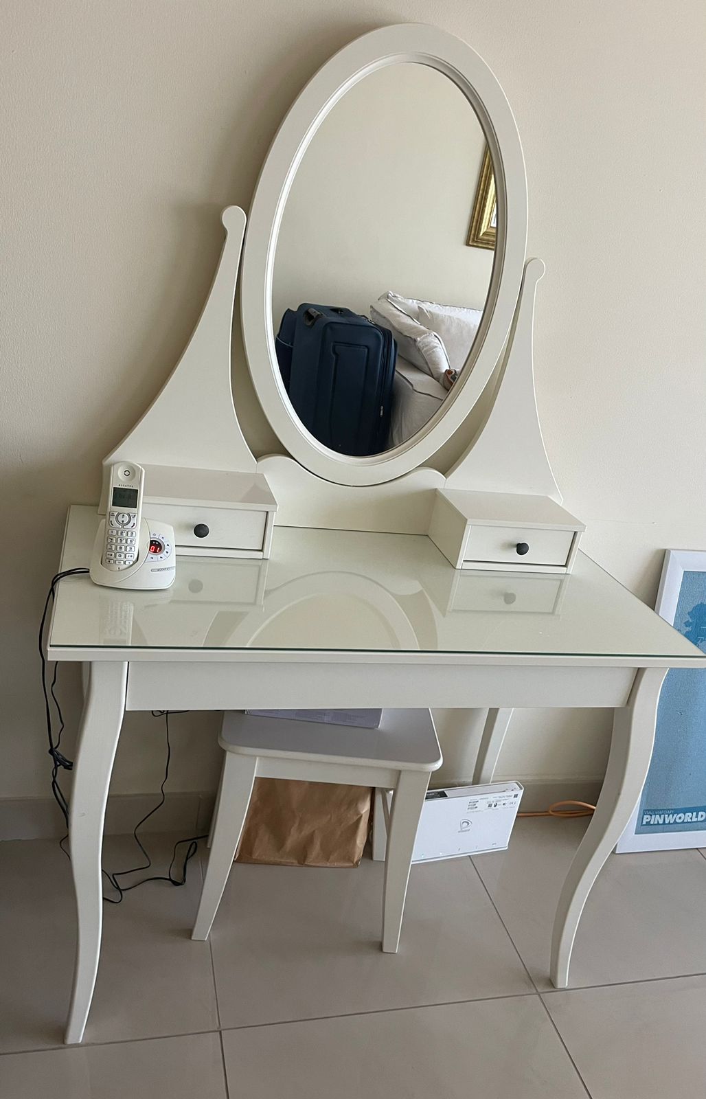 dresser with mirror ikea HEMNES Dressing table you can coordinate with the wardrobe IKEA STOREMOLLA 5-drawer dresser, gray-brown