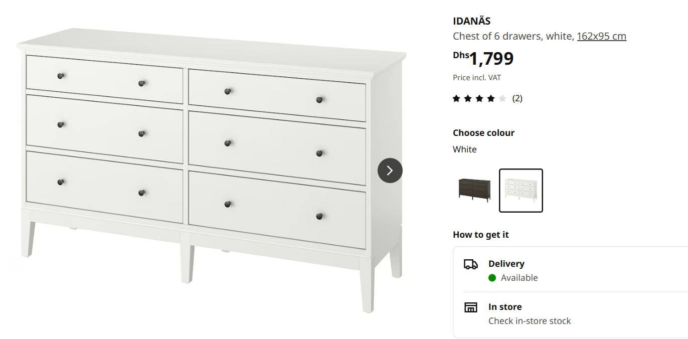 IDANAS Chest of drawer