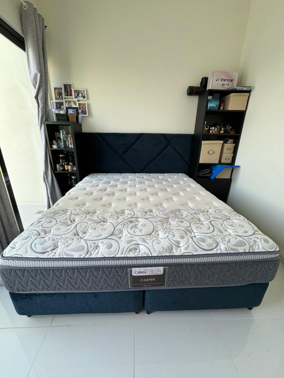 Premium king size bed and mattress