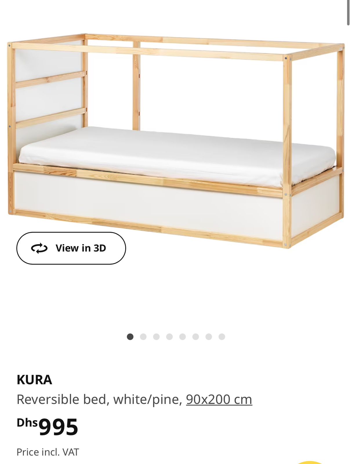 IKEA KURA bed frame for sale