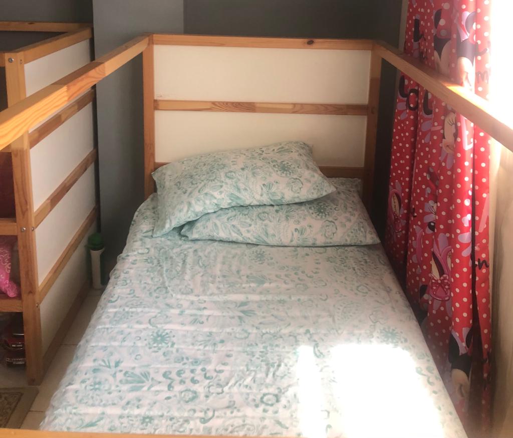 IKEA KURA bed with mattress