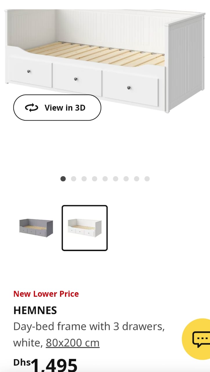 IKEA hemnes day bed frame