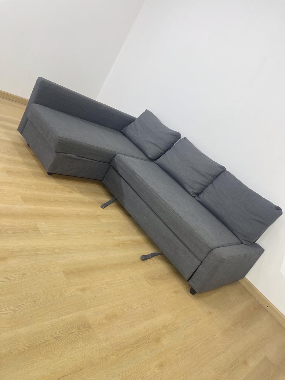 IKEA FRIHETEN L shape sofa bed