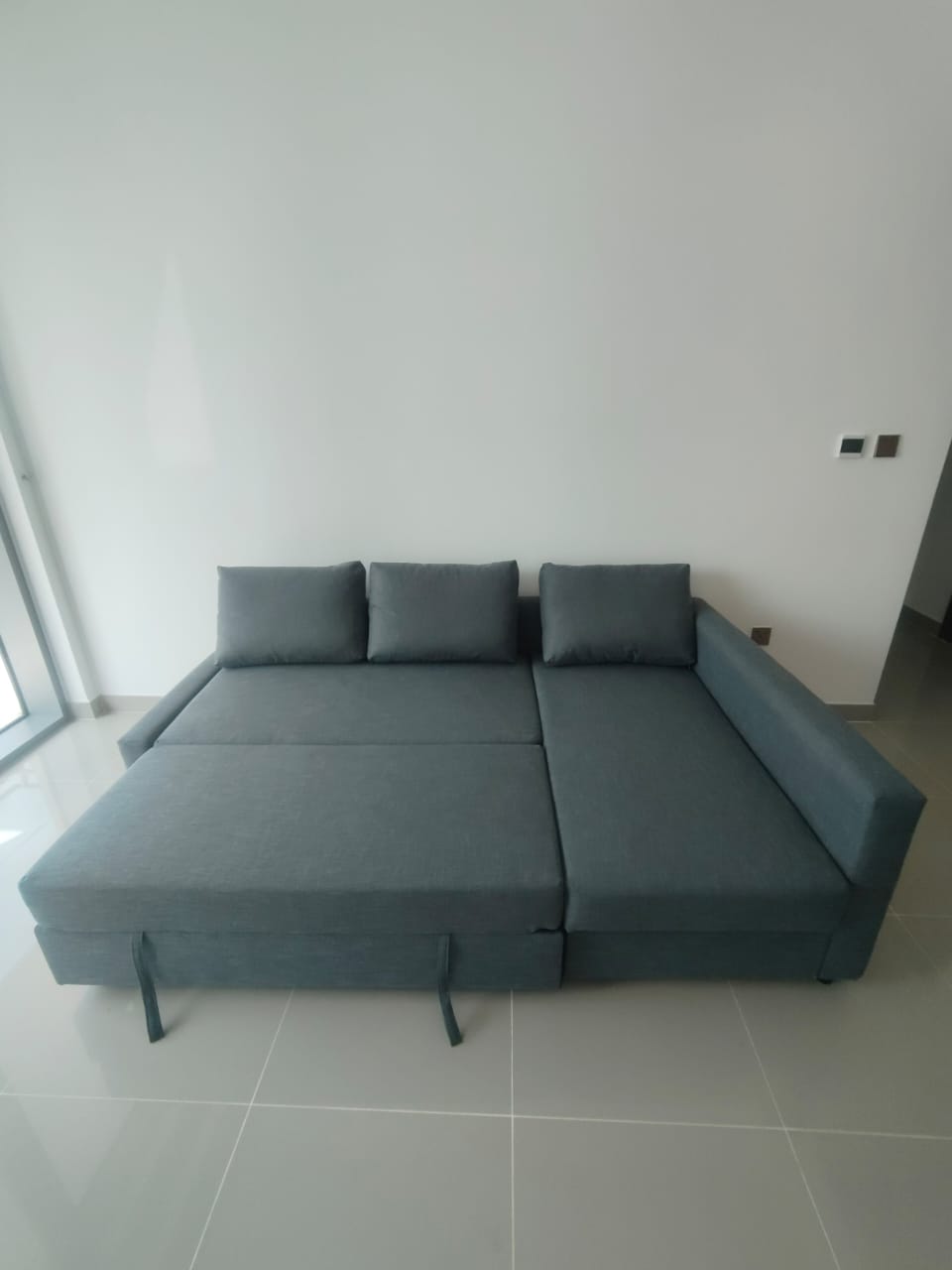 IKEA FRIHETEN L shape sofa bed