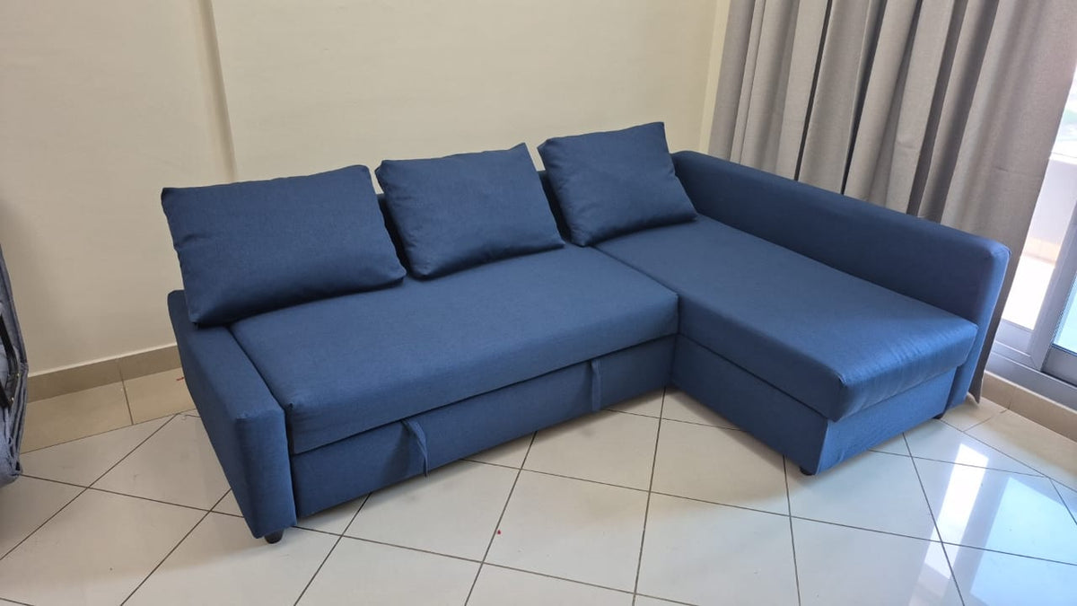 IKEA FRIHETEN L shape sofa bed