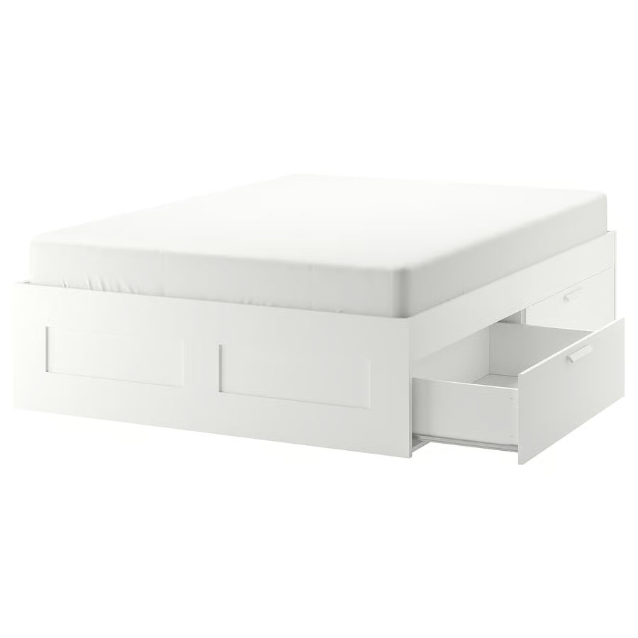 IKEA DOUBLE BED WITH STORAGE ASSEMBLY