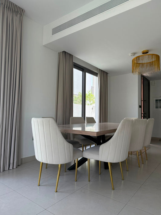 8 seater dining table set