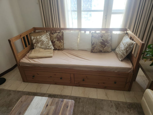 Ikea day bed with 2 mattress