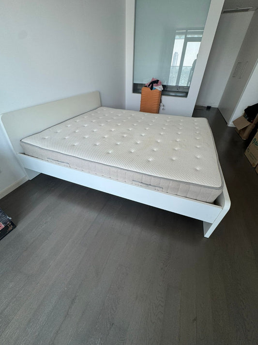 Ikea king size bed and mattress