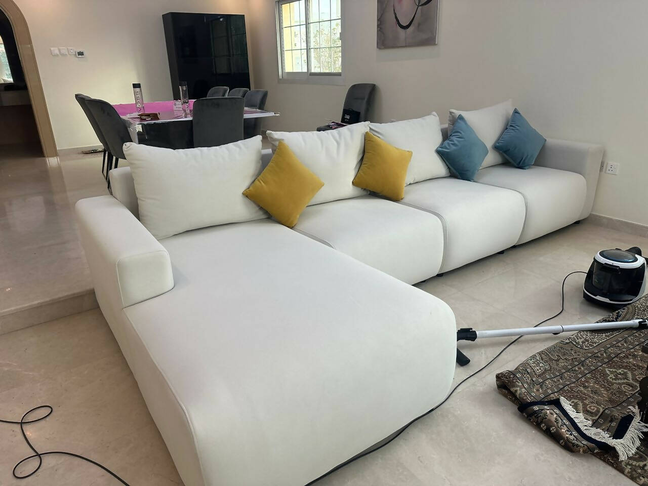 L shape premium sofa